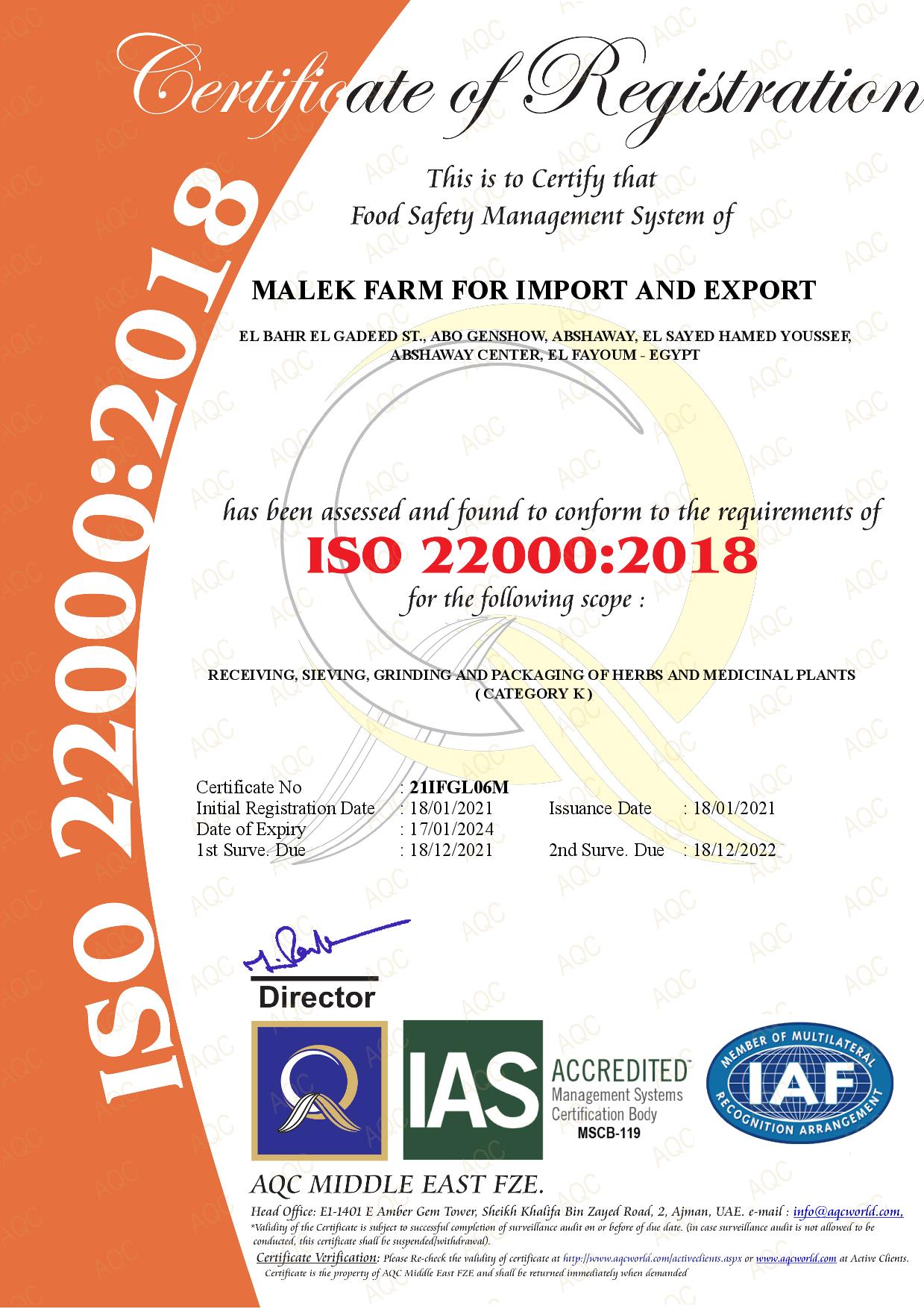 Malek farm 22000 cert-page-001